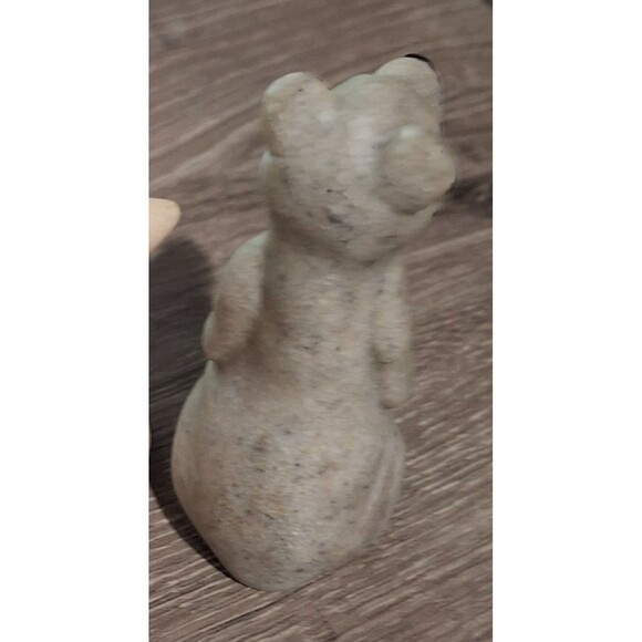 VTG Quarry Critters Barney Bear Retired by Second Nature Design 3.5" Tall 2000 - Picture 5 of 7